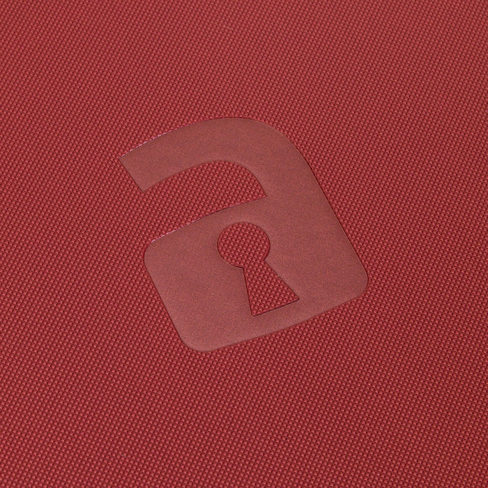 12-Pocket Exo-Tec® Zip Binder Metallic Red