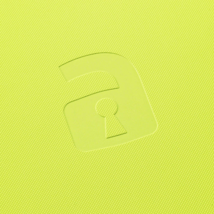 12-Pocket Exo-Tec® Zip Binder Neon Yellow