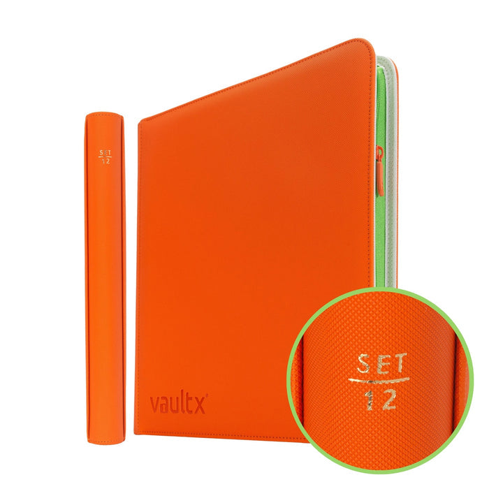 12-Pocket Exo-Tec® Zip Binder SET12