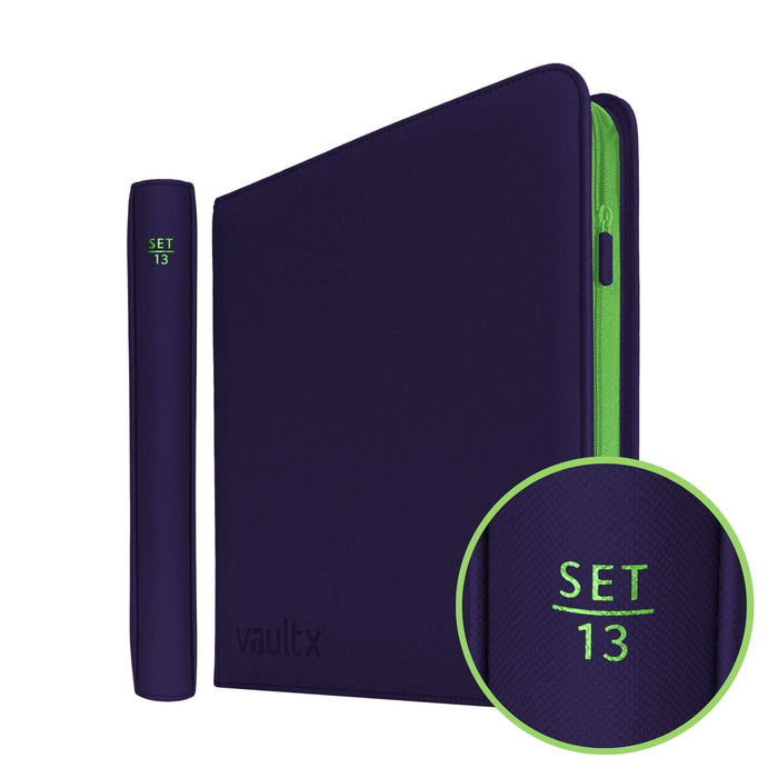 12-Pocket Exo-Tec® Zip Binder SET13