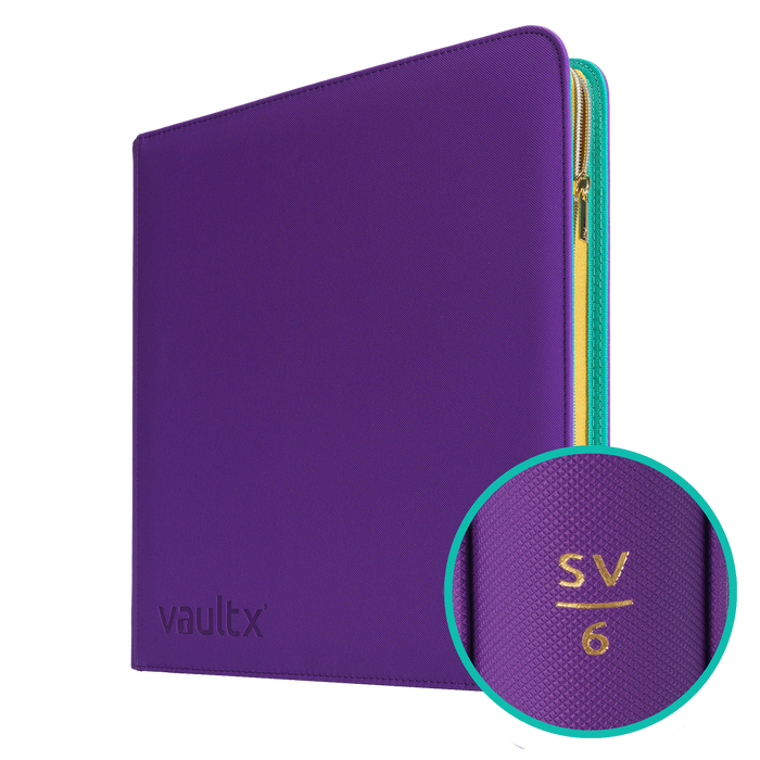12-Pocket Exo-Tec® Zip Binder SV6