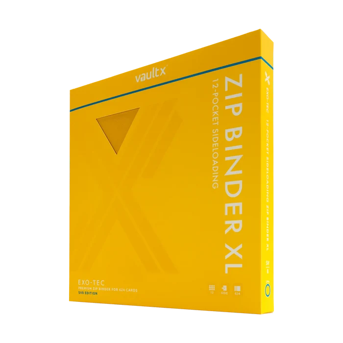 12-Pocket Exo-Tec® Zip Binder SV8