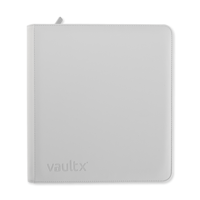 12-Pocket Exo-Tec® Zip Binder White Edition