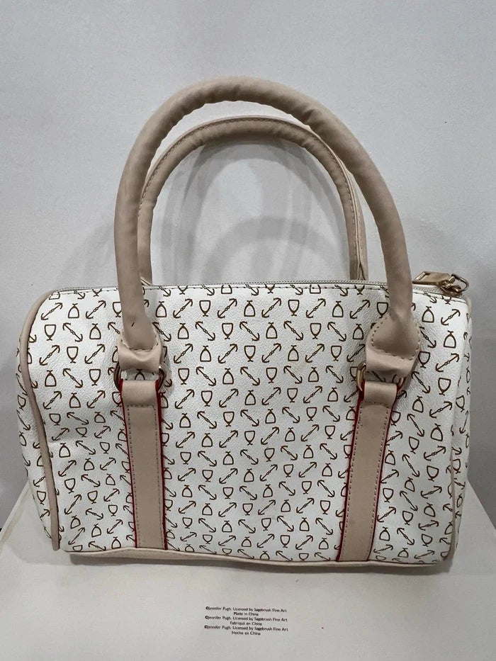 2 Vintage 1980s Women's Matching JP Designer Purses – Travel Handbag Gift Set