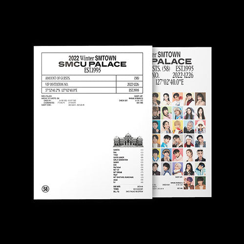 2022 Winter SMTOWN SMCU PALACE Portrait Book Ver Main Product Image