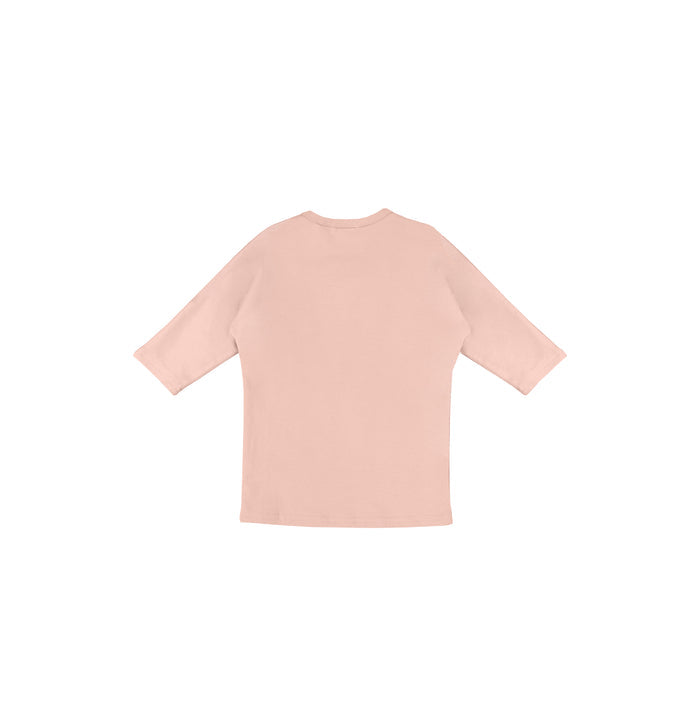 3/4 SLEEVES CHERRY PRINT TSHIRT