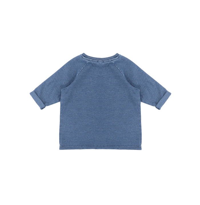 3/4 SLEEVES FRENCH TERRY TSHIRT