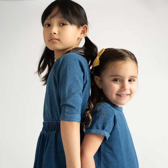 3/4 SLEEVES FRENCH TERRY TSHIRT