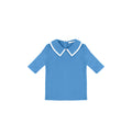 3/4 SLEEVES PIQUE TOP
