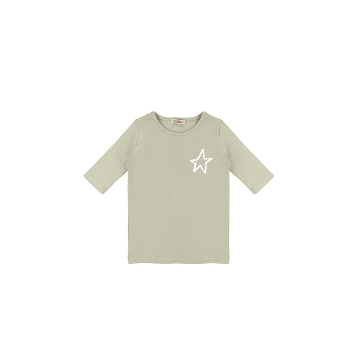 3/4 SLEEVES STAR TSHIRT