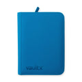 4-Pocket Exo-Tec® Zip Binder Neon Blue