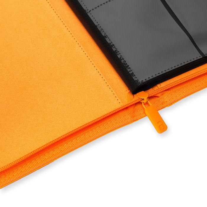 4-Pocket Exo-Tec® Zip Binder Neon Orange