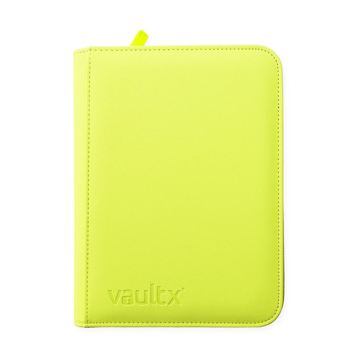 4-Pocket Exo-Tec® Zip Binder Neon Yellow