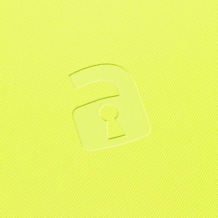 4-Pocket Exo-Tec® Zip Binder Neon Yellow