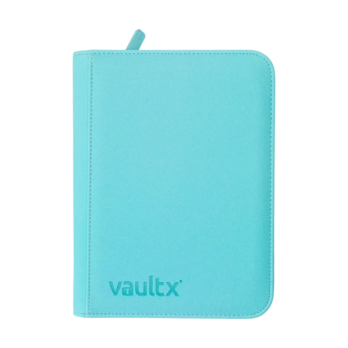 4-Pocket Exo-Tec® Zip Binder Pastel Blue