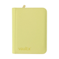 4-Pocket Exo-Tec® Zip Binder Pastel Yellow