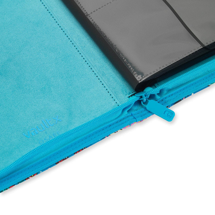 4-Pocket Exo-Tec® Zip Binder Water: Osare