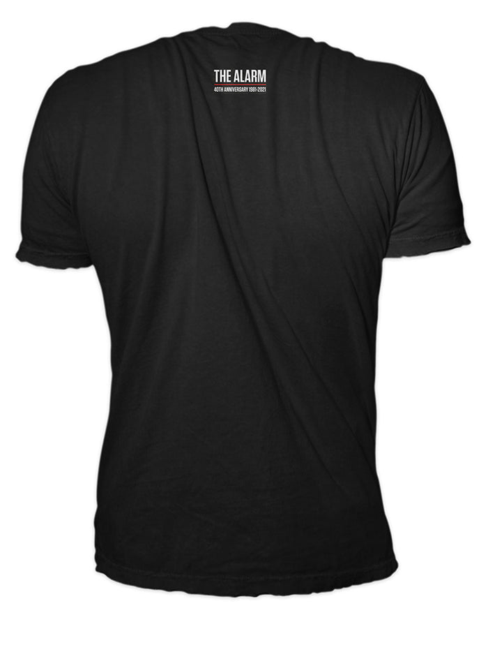 40th Anniversary - 1981 -2021 Alarm Town Hall Clock Logo T