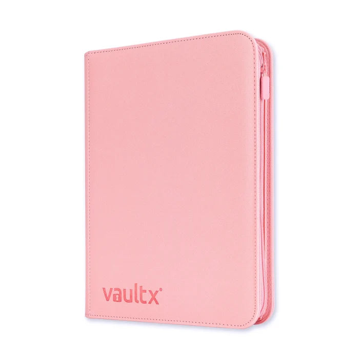9-Pocket Exo-Tec® Zip Binder Just Pink
