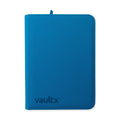 9-Pocket Exo-Tec® Zip Binder Neon Blue