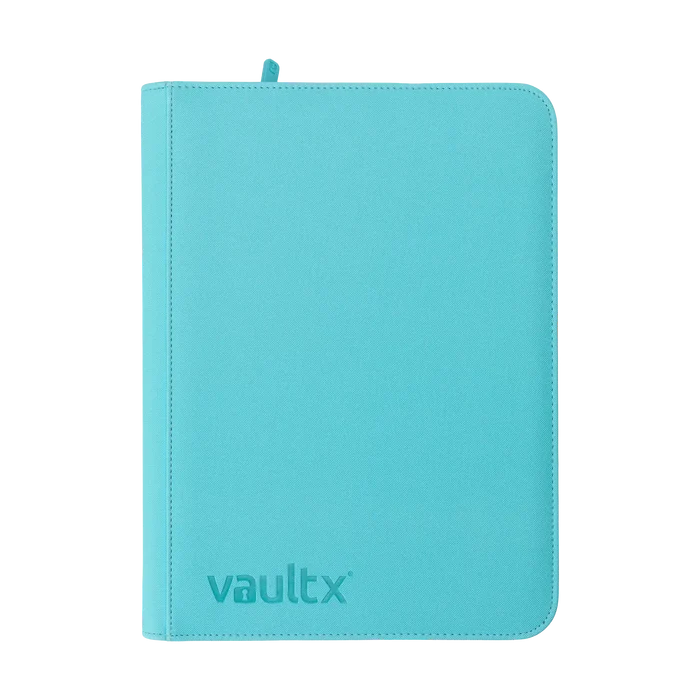 9-Pocket Exo-Tec® Zip Binder Pastel Blue