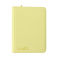 9-Pocket Exo-Tec® Zip Binder Pastel Yellow