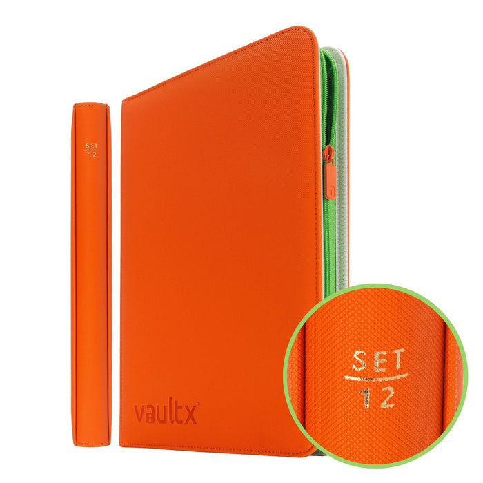 9-Pocket Exo-Tec® Zip Binder SET12