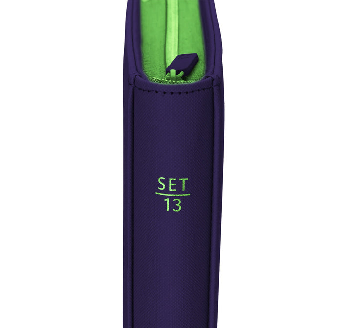9-Pocket Exo-Tec® Zip Binder SET13