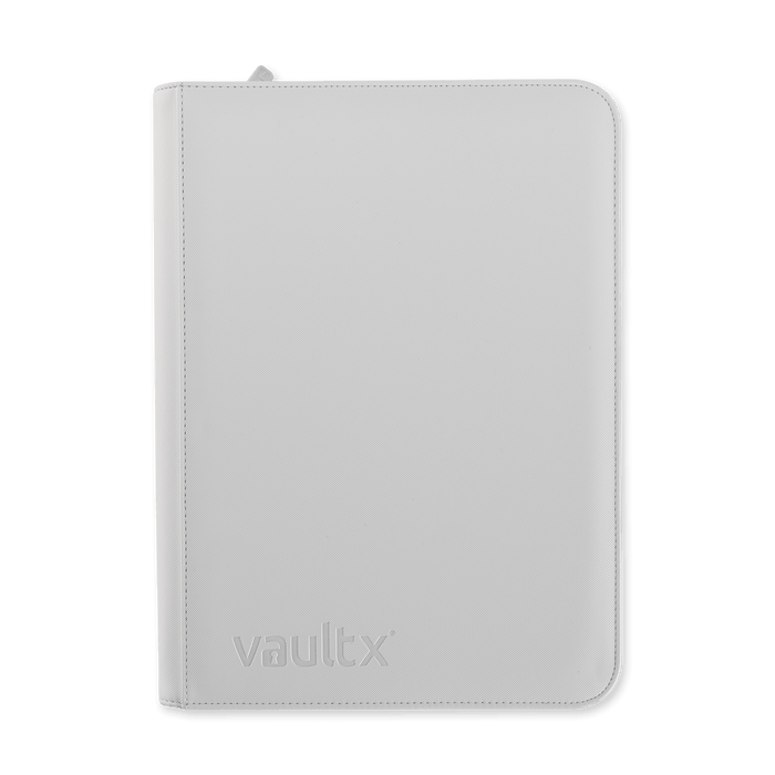 9-Pocket Exo-Tec® Zip Binder White Edition