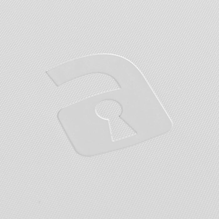 9-Pocket Exo-Tec® Zip Binder White Edition