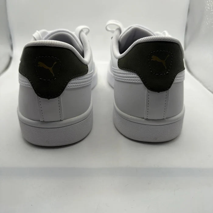 PUMA Ace Court Men's Sneakers White Green SoftFoam+ Size 11