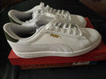 PUMA Ace Men's Court Sneakers White Green – Casual Athletic Shoes, Size 12 New