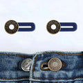 Adjustable Waist Button Extender Jeans Pants Waistband Expand No Sew