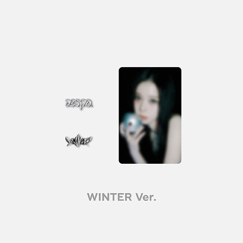 aespa Logo Badge MY WORLD WINTER Ver - image