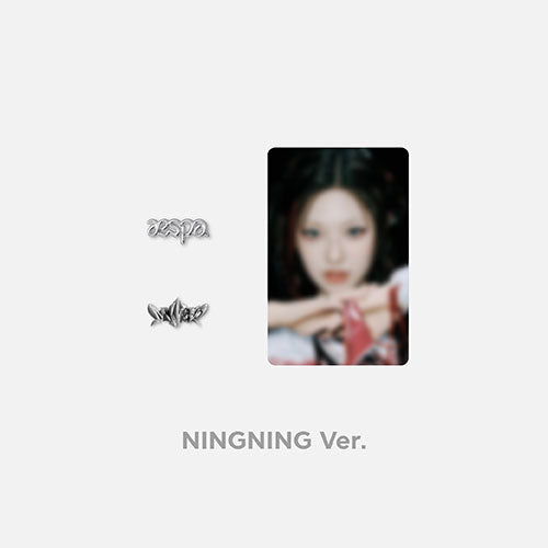aespa Logo Badge MY WORLD NINGNING Ver - image