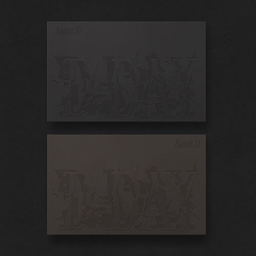 Agust D D-DAY 1st Album 2 variations main image
