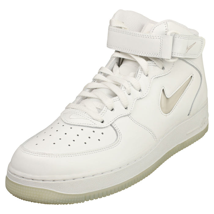 Nike Air Force 1 Mid 07 Mens Summit White Trainers Classic - Image 1