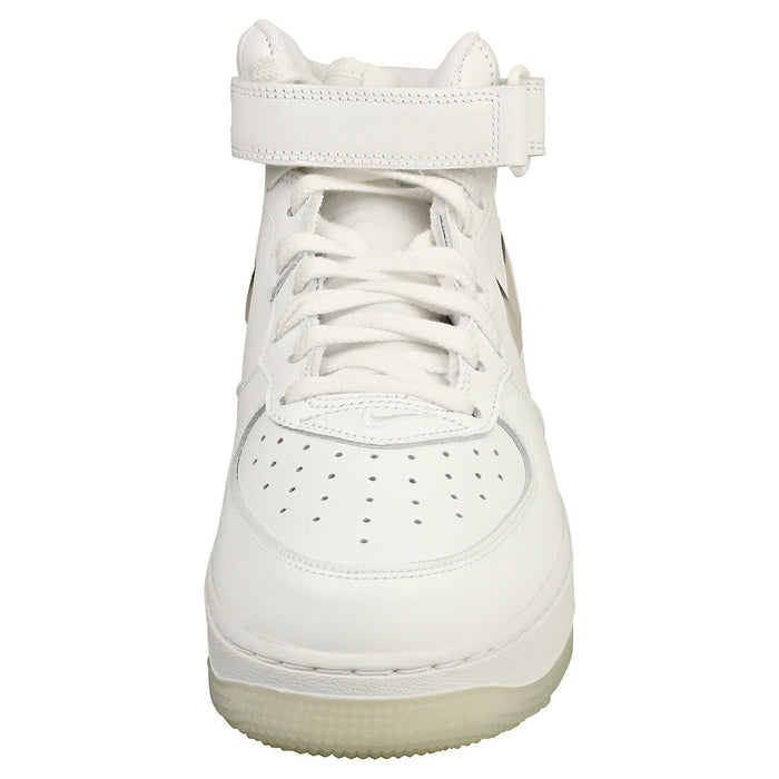 Nike Air Force 1 Mid 07 Mens Summit White Trainers Classic - Image 3