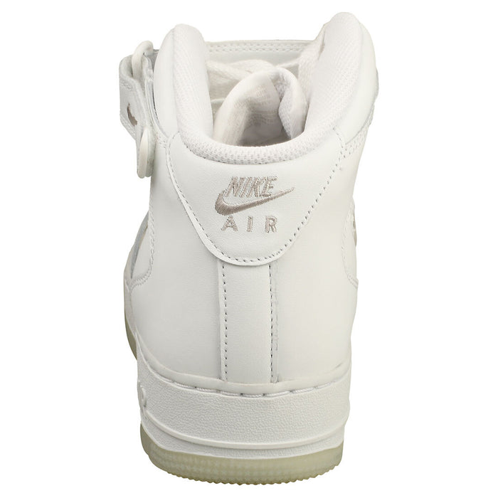 Nike Air Force 1 Mid 07 Mens Summit White Trainers Classic - Image 4
