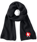 Alarm Scarf featuring Poppy / Mike Peters silhouette embroidery