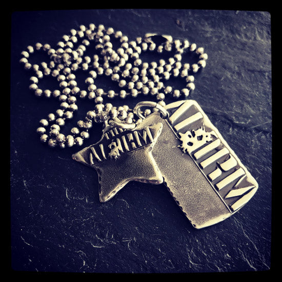 Alarm Strength and Star Necklace Combination