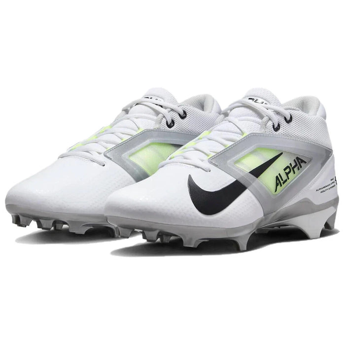 Nike Alpha Menace 4 Pro Men's Football Cleats White/Photon Dust FD7037-100 9-11 - Image 3