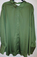 Amazon Essentials Women’s Silky Button-Down Shirt