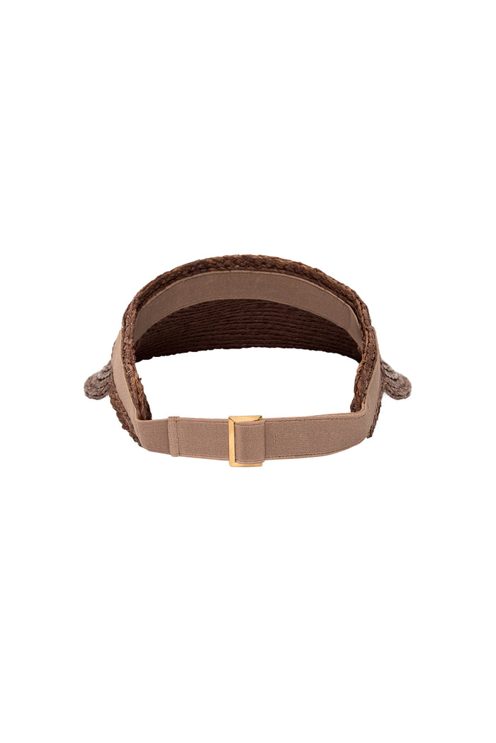Anguilla Visor - Espresso