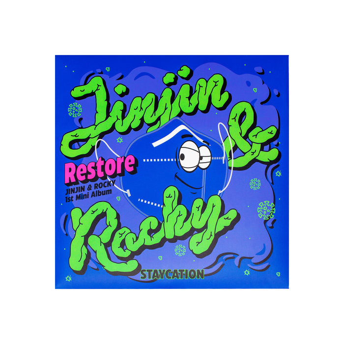 ASTRO JinJin & Rocky - Restore 1st Mini Album Staycation Version Main Image