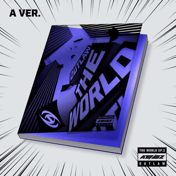 ATEEZ THE WORLD EP 2 OUTLAW 9th EP Album - A version main image