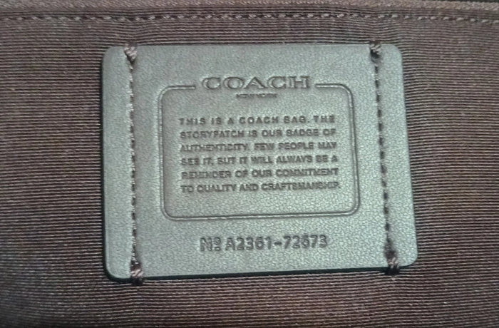 Authentic Coach New York Black Tote Handbag – Horse and Carriage Logo Women's Purse