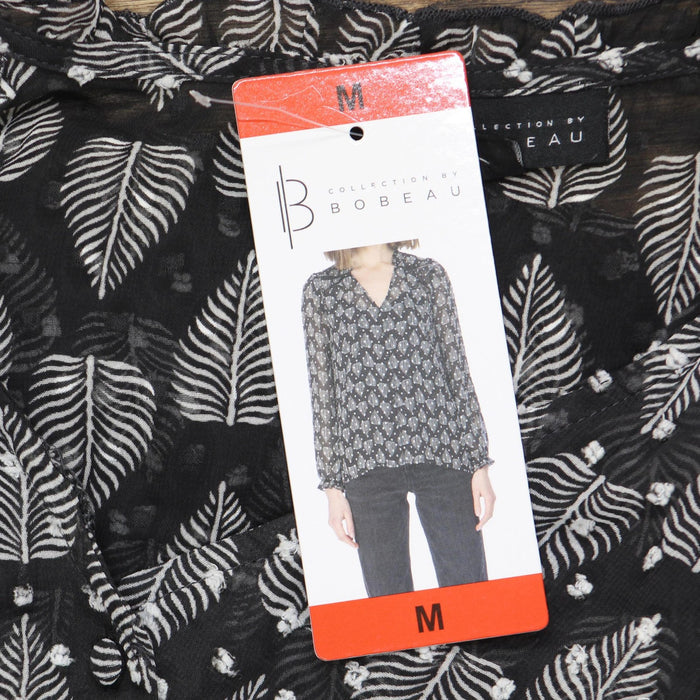 B by Bobeau Woven Pintuck Cami Lined Blouse Shirt Top 1793195