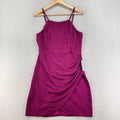 Bailey Blue Dress Womens L Pink Sparkly Fitted Stretch Party Formal