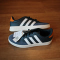 adidas Barreda Men's Fashion Sneakers Navy Orange White – Size 11 US, NWT